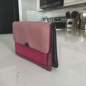 Pink Coach clutch